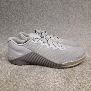 Nike Metcon 5 Running Sneakers Shoes Mens Size 13 Grey Trainers Gym AQ1189 010 - Picture 1 of 11