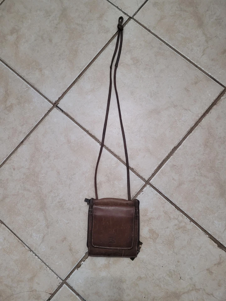 Bolso Bandolera de Cuero STS Ranch Cuero para Mujer Pequeño Marrón Cartera Cartera Cartera Foto 1 de 4
