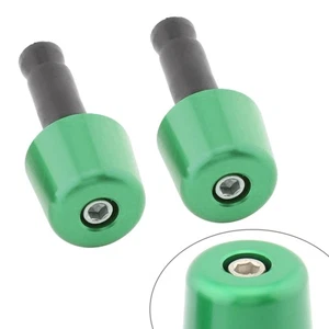 Universale 25,4-mm-Lenkergriffe für Motorradlenker Grün - Picture 1 of 10