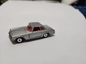 CORGI JUNIORS SILVER MERCEDES BENZ 280 SL GT BRITAIN VINTAGE  - Picture 1 of 5