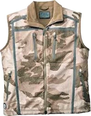 Cabela's Men's Alaskan Guide Wind Waterproof Outfitter Camo Silent Hunting Vest - Image 1 of 4