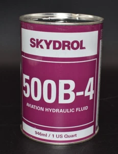 Nuevo fluido hidráulico de aviación Skydrol 500B-4 ~ 1 cuarto - Imagen 1 de 5