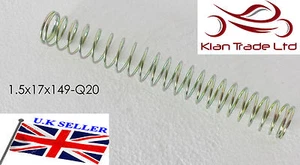 Muelle de compresión 1,5 mm X 17 mm x 149 mm hágalo usted mismo acero metalurgia resorte mecánico - Imagen 1 de 1