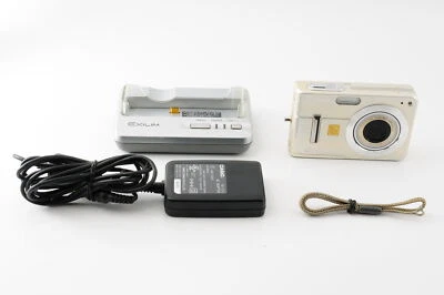 [Exc+5] Casio Exilim EX-Z57 5.0MP Compact Digital Camera w/ charger From JAPAN - Image 1 of 4