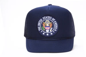 Militär Aufnäher verstellbare LKW-Hüte - Siegel der Vereinigten Staaten von Amerika - Bild 1 von 3