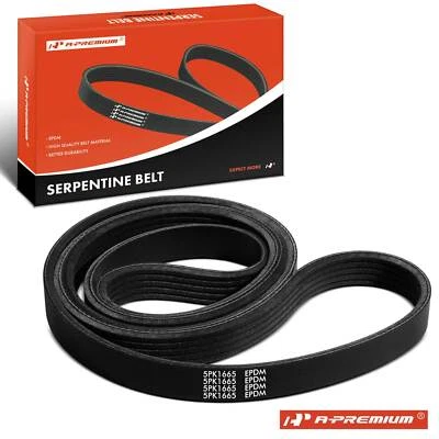 A-Premium 65.55 inch Serpentine Belt for Chevrolet Spark 2016-2022 L4 1.4L GAS - Image 1 of 4