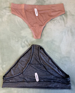 NWT ADORE ME | Lot of 2 Panties | Size 3X | 1 Pink & 1 Gray Brand New