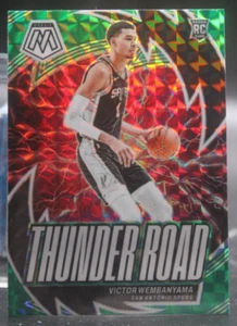Mosaico Panini 2023-24 - Victor Wembanyama - Thunder Road Prizm (RC) - Imagen 1 de 2