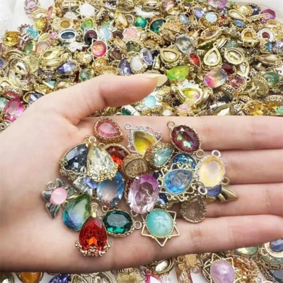50 piezas pedrería cristal AB piedras hágalo usted mismo ropa artesanía parches decoración Foto 1 de 4