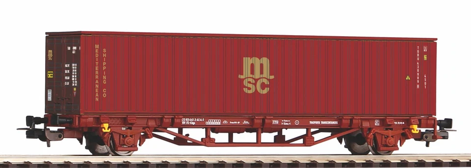 Piko 97154 HO Gauge Hobby FS MSC Container Wagon IV - Image 1 of 1