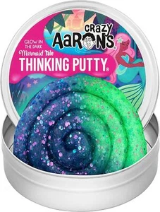Crazy Aaron's Putty Glow Bright Mermaid Tale - Picture 1 of 5