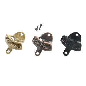 Wall Mounted Bottle Opener Beer Bottle Opener Suitable for Bars KTV Hotels Homes - Picture 1 of 13