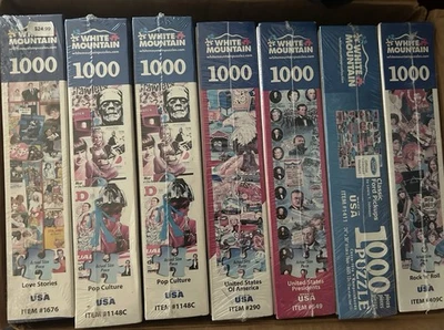 puzzles montaña blanco 1000 piezas nuevos Foto 1 de 4