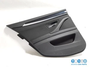 Original BMW F10 F11 Door Panel Fabric Rear Left Black 7273157 Sch - Picture 1 of 9