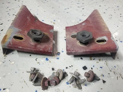 1992-1996 Ford F150 F250 F350 Bronco Core Support To Fender Corner Brackets OEM - Изображение 1 из 4