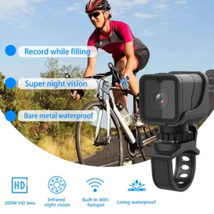 Mini HD 1080P Sports Camera DVR DV Motor Bike Motor Cycle Action Helmet Camera - Afbeelding 1 van 28