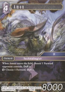FINAL FANTASY TCG 1 X AMON 2-098L LÁMINA N0 - Imagen 1 de 1