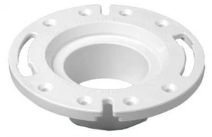 Oatey 43539 4" PVC Replacement Closet Flange - Replaces Cast Iron Closet Flanges - Picture 1 of 2