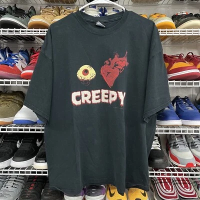 Camiseta De Colección Y2K Dark Horse Deluxe I Heart Creepy 2009 Promo Comics Talla 2XL Foto 1 de 4