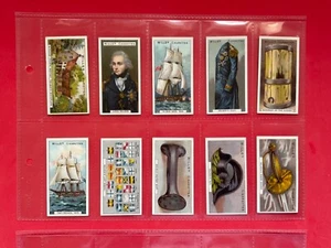 NELSON SERIES 1905 FULL ORIGINAL SET 50 WILLS CIGARETTE CARDS EXC CDN - Picture 1 of 10