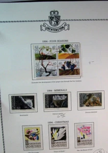 Liechtenstein Stamp Scott# 1032a,1033-1035,1036-1038 Mint in Mount 1994 L644 - Picture 1 of 1
