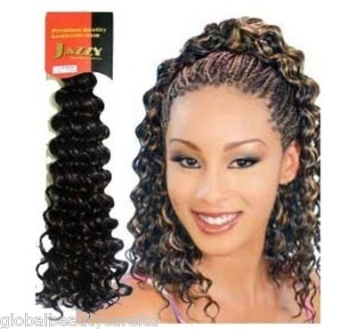 JAZZY HAIR Jazzy Soft Wave Bulk Braid Synthetic Hair