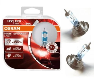 2x H7 12V 55W Night Breaker Laser Next Generation +150% mehr Helligkeit OSRAM - Bild 1 von 3