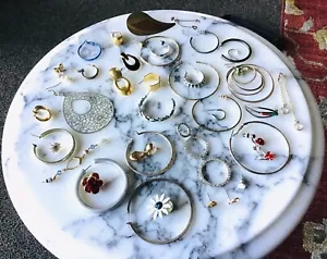 Lot of 39 Vintage Single Earrings Free Ship! - Picture 1 of 4