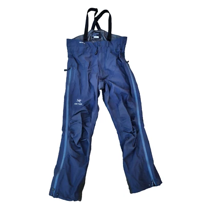 Arc’teryx Vintage Hombre XL? Pantalones con tirantes de esquí Gore-Tex XCR azul snowboard pantalones de nieve Foto 1 de 4
