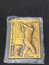 1986 Topps Gallery of Champions Premiums Bronze Darryl Strawberry #182