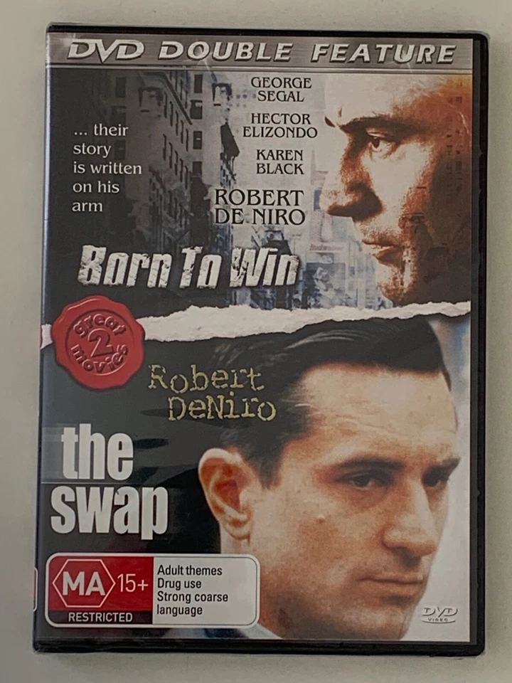 Born to Win & The Swap DVD Double Feature Robert De Niro George Segal