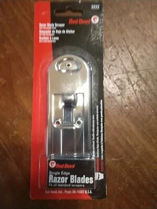 Raspador de hoja de afeitar para ventana retráctil Red Devil y 5 cuchillas de afeitar de borde (LLB-21) - Imagen 1 de 2