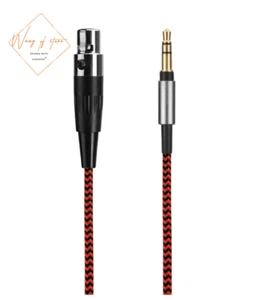 Nylon Audio Cable For AKG K550 K553 K240 K271 K141 K171 K702 K712 Q701 Headphone - Afbeelding 1 van 12