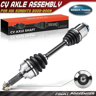 Conjunto de eje CV para Kia Sorento 2003-2009 4x4 delantero derecho lado del pasajero Foto 1 de 4