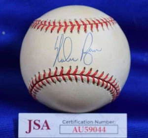Nolan Ryan JSA COA Autograph National League Signed Baseball - Picture 1 of 2
