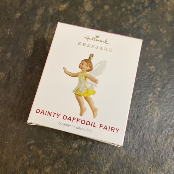 Hallmark Keepsake - Dainty Daffodil Fairy - Miniature - 2021 **NEW / FREE SHIP**