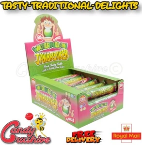 ZED CANDY WATERMELON JAWBREAKER Veg Chewing Gum Bag Filler Best before 07/2025 - Picture 1 of 1