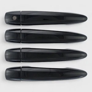 Patented Snap-On Black Door Handle Cover for 21-23 Nissan Rogue NO SMARTKEY - Picture 1 of 7