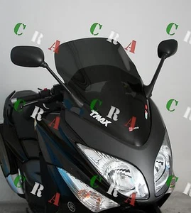 28015 CUPOLINO SPOILER FACO FUME SCURO PER YAMAHA T-MAX TMAX 500 2008 - 2011 - Imagen 1 de 1
