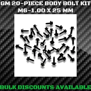 1982+ Firebird Trans Am Core Support Fender Splash Shield 10 MM Body Bolts GM - Picture 1 of 2