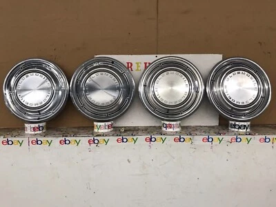 1968 Oldsmobile Cutlass Jetstar F-85 14” Hubcap Wheel Cover OEM Olds 68 SET 4  Foto 1 de 4