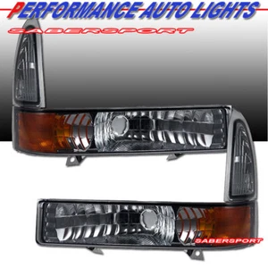 Juego de pares de luces de señal transparente de humo para Ford SuperDuty y Excursion 1999-2004 - Imagen 1 de 2