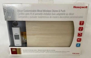Honeywell RCWL3505A Decor Customizable Wood Wireless Door Chime and Push Button - Picture 1 of 3