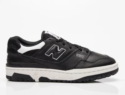NIB New Balance 550 Men's Black White Leather Sneakers Mens Multi Size BB550SV1 - Image 1 of 4