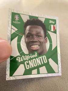 Pegatina Topps UEFA Euro 2024 - Wilfried Gnonto Grupo B No. ITA-PTW - Imagen 1 de 2