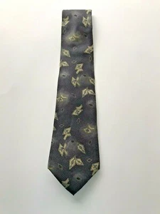 Vintage Herren Krawatte Halston III 100% italienische Seide USA grau Designer  - Bild 1 von 2