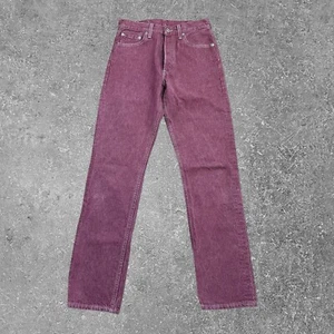 Vintage Levis 501 Blue Jeans Mens 26x30 Washed Made In USA Button Fly Denim - Picture 1 of 6