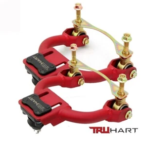 Para 88-91 Honda Civic CRX brazo de control superior delantero +/- Camber + buje Truhart - Imagen 1 de 1