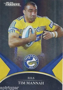 2016 NRL Traders Black Parallel Special (PS046) Tim MANNAH Eels - Picture 1 of 1