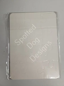 10- 12 pc Puzzle Sublimation Blanks #P3001 - Picture 1 of 1